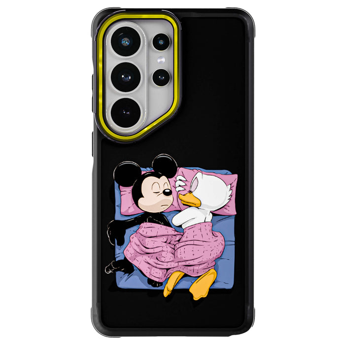 Galaxy S26 Ultra Sleeping Together by RX Strip Artist Artwork Protective Phone Case Limited Edition Collab Cover