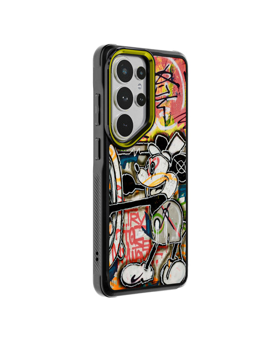 Galaxy S26 Ultra Mickey Mouse My Way Case Artist Collab Artwork Protective MagSafe Phone Cover