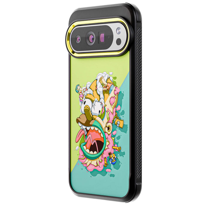 Pixel 10 Pro XL DECONSTRUCTED YINYÁNG by Dhani Barragán Artist Artwork Protective Phone Case Limited Edition Collab Cover