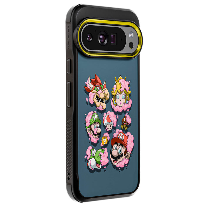 Pixel 10 Pro XL DECONSTRUCTED SUPER M CHUNKS by Dhani Barragán Artist Artwork Protective Phone Case Limited Edition Collab Cover