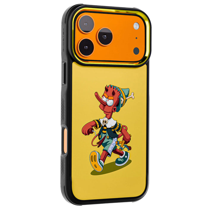 iPhone 17 Pro Max BAROCCHIO DEVIL by Dhani Barragán Artist Artwork Protective Phone Case Limited Edition Collab Cover