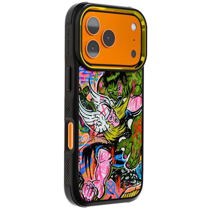 Thor vs Hulk - Spraypaint Art <br>by Doped Out M — Limited Edition COVERT