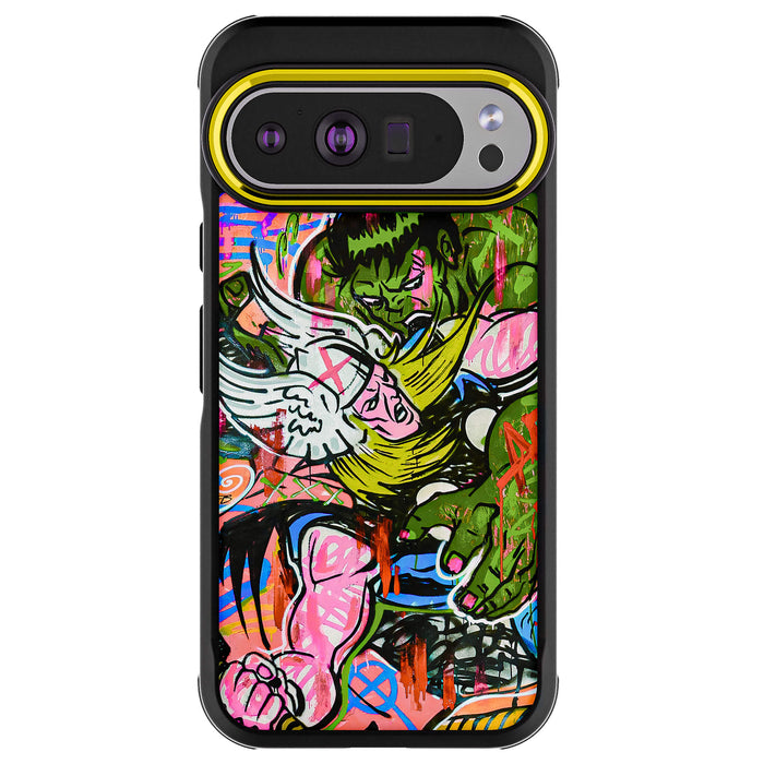 Thor vs Hulk - Spraypaint Art <br>by Doped Out M — Limited Edition COVERT