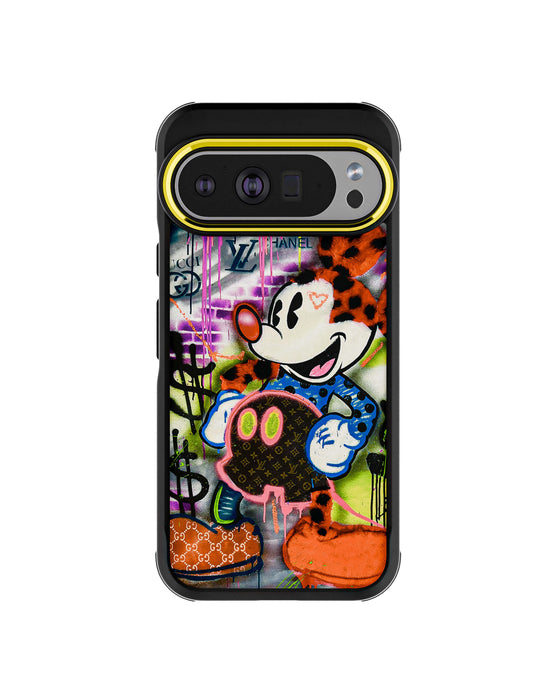 Pixel 10 Pro XL Mickey Mouse Plush Fashion Case