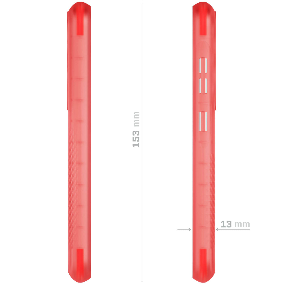 Samsung S23 Pink Case Clear