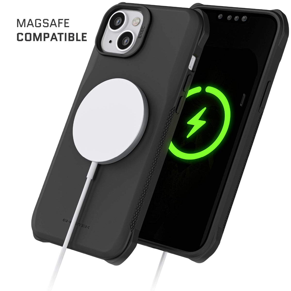 Apple Wallet iPhone 14 Plus Case MagSafe Black