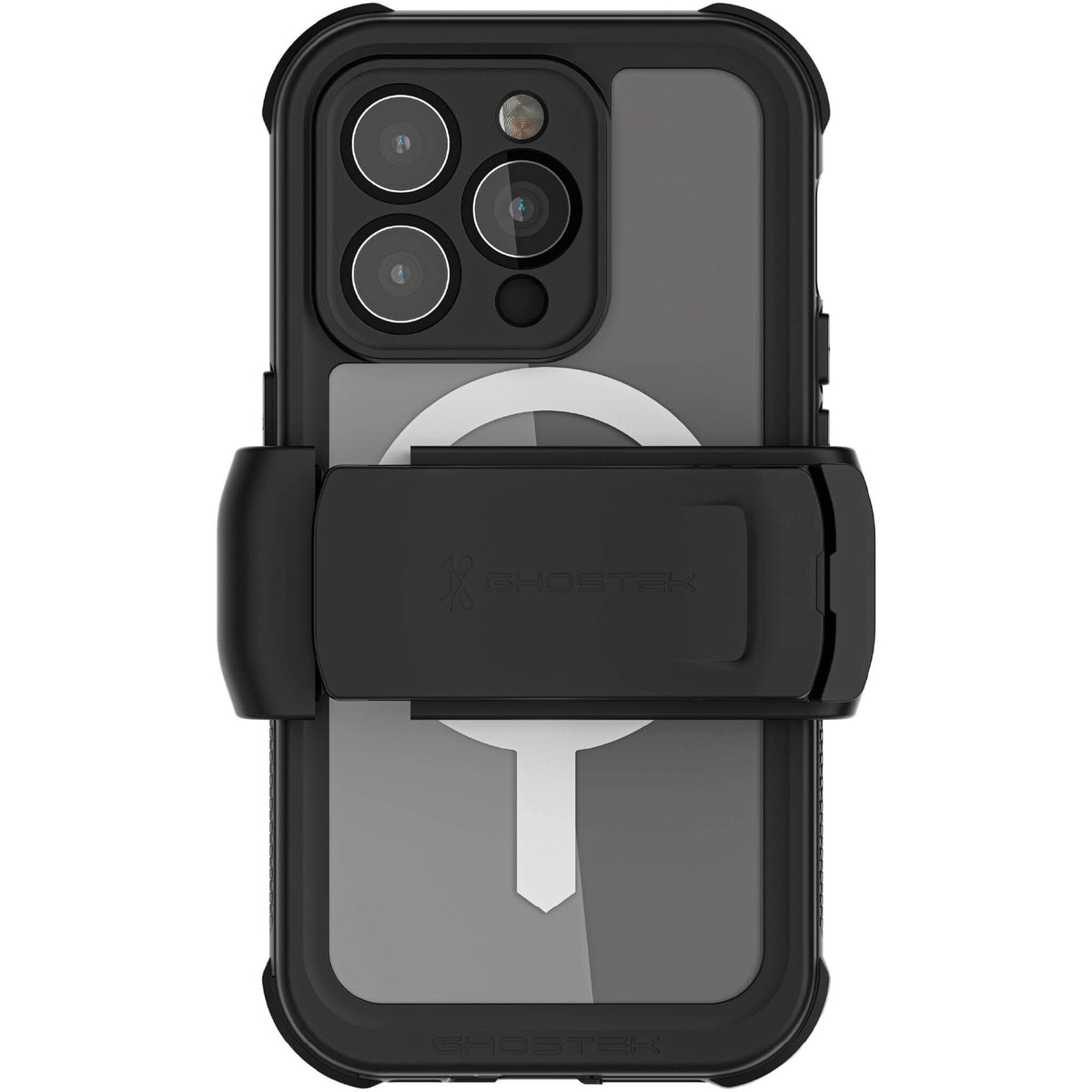 (美品)Ghostek iPhone 14 Pro Max ケース iPhone 14, Plus, Pro, Max Waterproof Case with Belt Clip — GHOSTEK