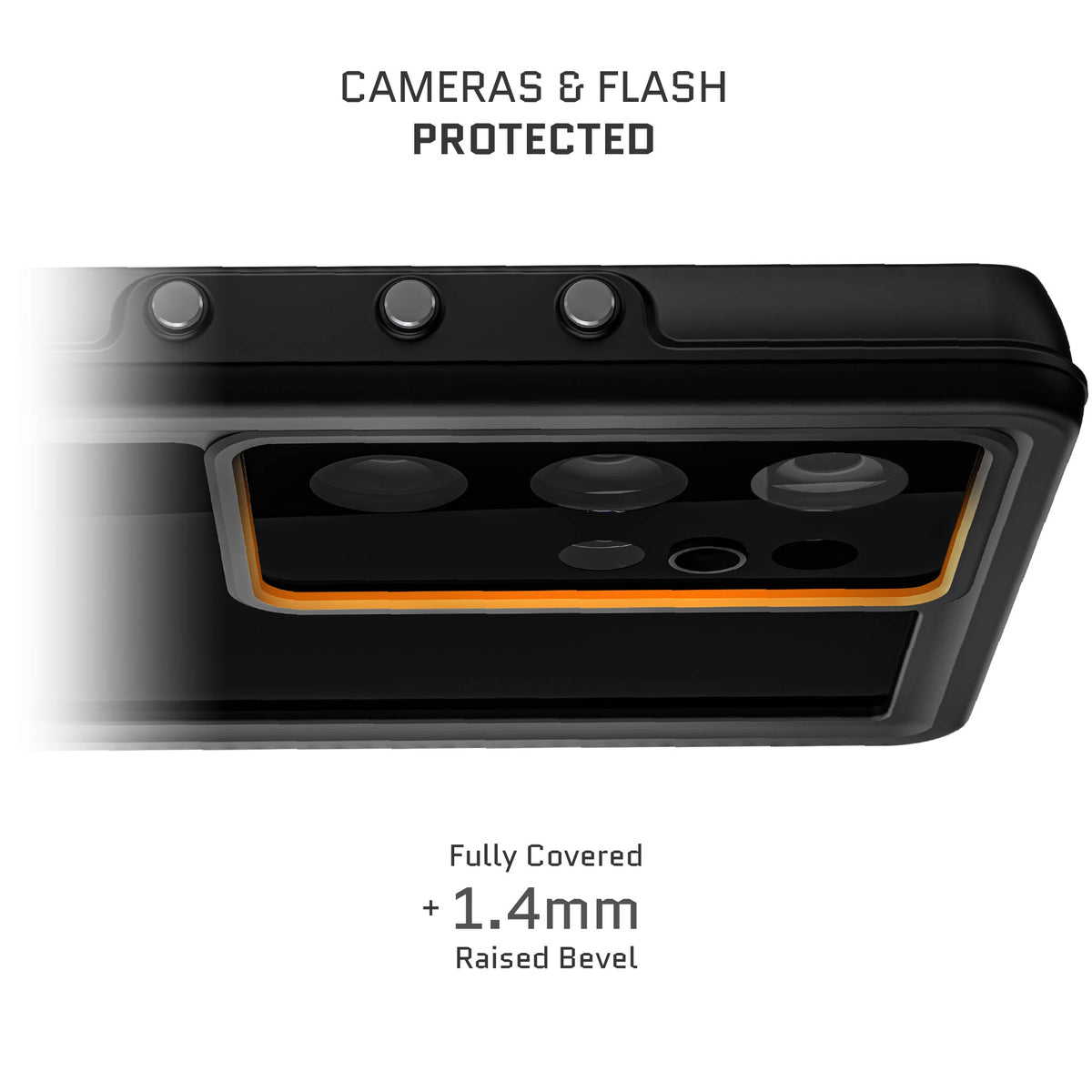 S23 Ultra Waterproof Case with Screen Protector